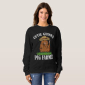 Cutie Guinea Pig Farmer Pig Owner Animals Cavy Pet Trui (Voorkant volledig)