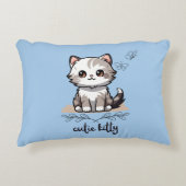 Cutie Kat Accent Pillow Accent Kussen (Voorkant)