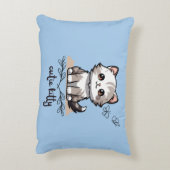 Cutie Kat Accent Pillow Accent Kussen (Achterkant (Verticaal))
