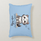Cutie Kat Accent Pillow Accent Kussen (Voorkant(Verticaal))