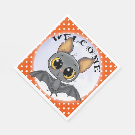 Cutie Kat Bat Servet (Hoek)
