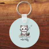 Cutie-Kat Sleutelhanger (Voorkant)