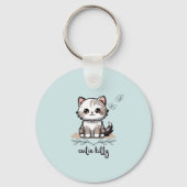 Cutie-Kat Sleutelhanger (Achterkant)