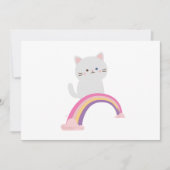 Cutie Kitten Cat Kaart (Voorkant)