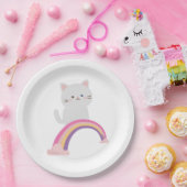 Cutie Kitten Cat Papieren Bordje (Feest)