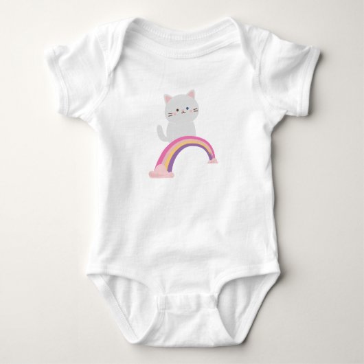 Cutie Kitten Cat Romper (Voorkant)