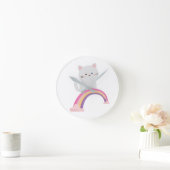 Cutie Kitten Cat Ronde Klok (Huis)