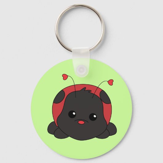 Cutie Lady Bug Sleutelhanger (Voorkant)