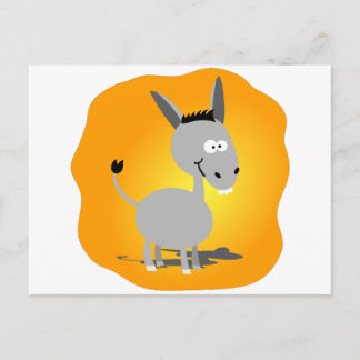 Cutie little Donkey Briefkaart