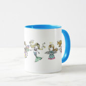 Cutie Mermaid Fairy en Angel Mok (Voorkant rechts)