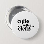 Cutie met een duidelijke Button voor Baby (Voorkant /achterkant)