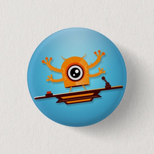 Cutie Monster Button (Voorkant)