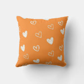 Cutie on Duty Throw Pillow | Adorable Baby Tiger Kussen (Achterkant)