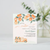 Cutie op de manier sinaasappels budget baby shower (Staand voorkant)