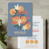 Cutie op de weg Baby shower Thema Kaart