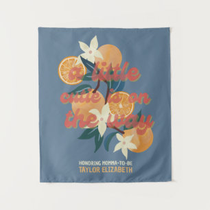 Cutie op de weg Baby shower Thema Wandkleed