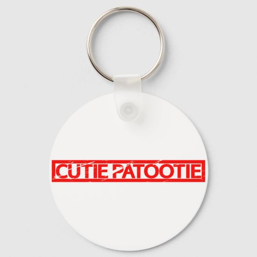 Cutie Patootie Stamp Sleutelhanger (Voorkant)