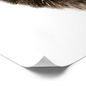 Cutie Patootie Waterverf Panda Beer Fun Poster (Hoek)