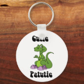 Cutie Patutie Dino Sleutelhanger (Voorkant)