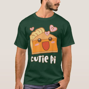 Cutie Pi 14 maart Wiskunde op 14 april Kawaii Anim T-shirt