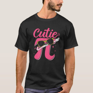 Cutie Pi Day Dabbing Pi Wiskunde Teacher 3 14 Coqu T-shirt