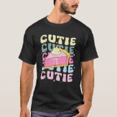 Cutie Pi Day Girls Coquette Bow Happy Pi Day Math T-shirt (Voorkant)