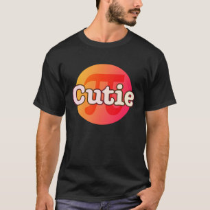 Cutie Pi en Cute 3 14 Pi Day Cutie Pie Wiskunde Te T-shirt