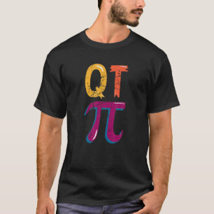 Cutie Pi Funny Pi Dag 3.14 maart 14e Wiskunde Vint T-shirt