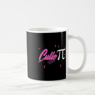 Cutie Pi Funny Wiskunde Pi Day Cadeaus voor meisje Koffiemok