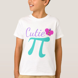 Cutie Pi Leuke Wiskunde Pun Kinder T-shirt