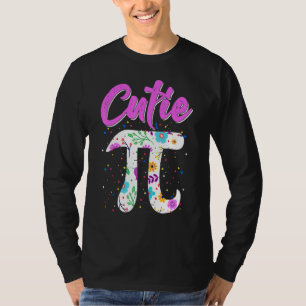 Cutie Pi Number Wiskunde Pun celebrate wiskunde pi T-shirt