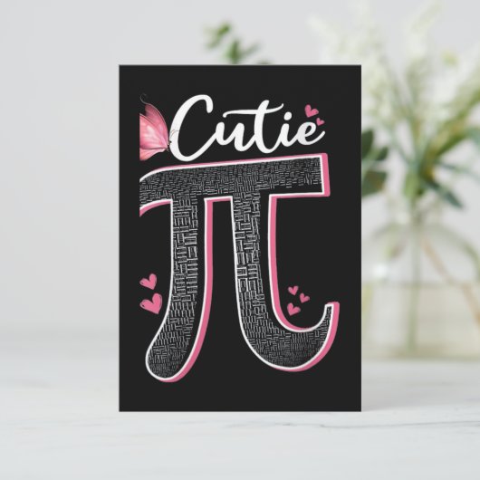 Cutie Pi Pi Dag Kaart (Staand voorkant)