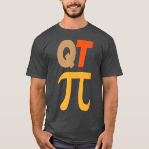 Cutie Pi QT Pi Science Wiskunde Pi Day Wiskunde Te T-shirt