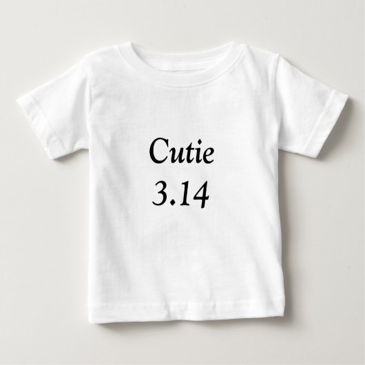 Cutie Pi shirt (Voorkant)