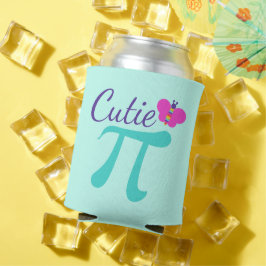 Cutie Pi Symbool Wiskunde Pun Blikjeskoeler