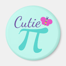 Cutie Pi Symbool Wiskunde Pun Magneet