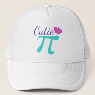 Cutie Pi Symbool Wiskunde Pun Trucker Pet