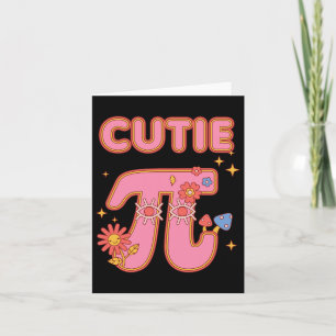 Cutie Pi Taart Gelukkige Pi-dag Wiskunde Wiskundel Kaart