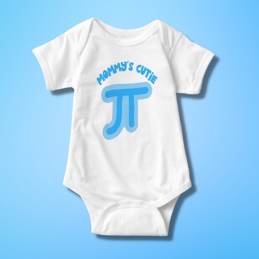 Cutie Pi van mama - Cute Pie Day Baby Bodysuit