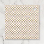 Cutie Pie Apple Pie Thanksgiving Baby shower Bedankjes Labels (Achterkant)