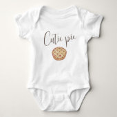 Cutie Pie Baby Bodysuit (Voorkant)