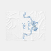 cutie pie baby fleece deken (Voorkant (Horizontaal))