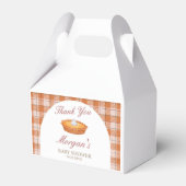 Cutie Pie Baby shower Bedankdoosjes (Voorkant Zijde)