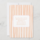 Cutie Pie Baby shower Girl Kaart (Achterkant)