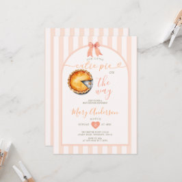 Cutie Pie Baby shower Kaart