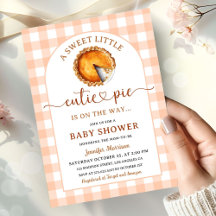 Cutie Pie Baby shower