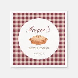 Cutie Pie Baby shower papier Servet
