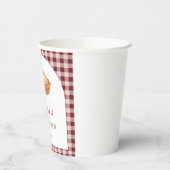 Cutie Pie Baby shower Papieren kopjes Papieren Bekers (Links)