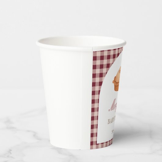 Cutie Pie Baby shower Papieren kopjes Papieren Bekers (Rechts)