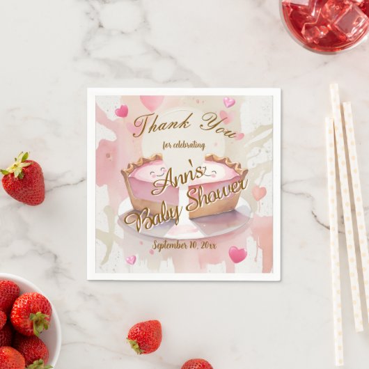 Cutie Pie Baby Shower Servetten (Insitu)
